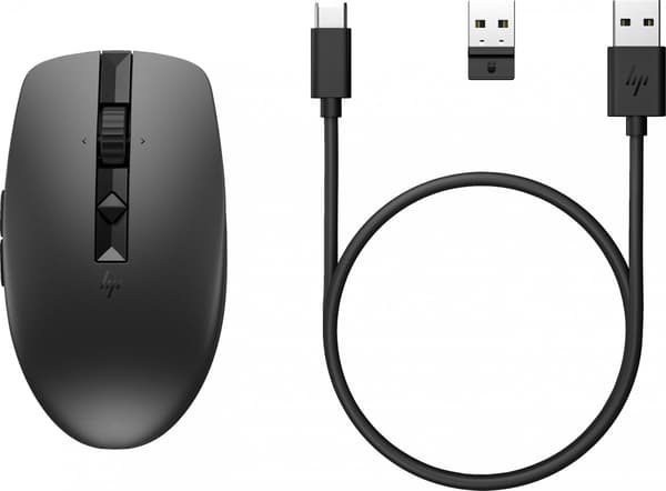 HP 710 hiljainen langaton Bluetooth-hiiri - musta