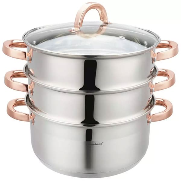 DAMPERGRYDE KLAUSBERG 4 STK. 24cm KB-7735 ROSAGULD