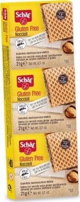 Schar Noccioli Glutenfri Valnøddevafler 63 g Schar
