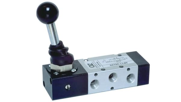Pneumatisk håndventil NC 5/2, G1/8, 521 ML90