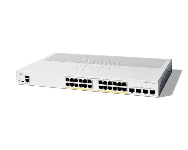 Cisco Catalyst 1300 24p GE PoE -kytkin 4x1G SFP