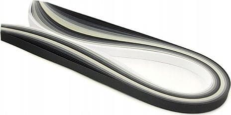 Quillingstrimler 3mmx50cm sort 100 stk