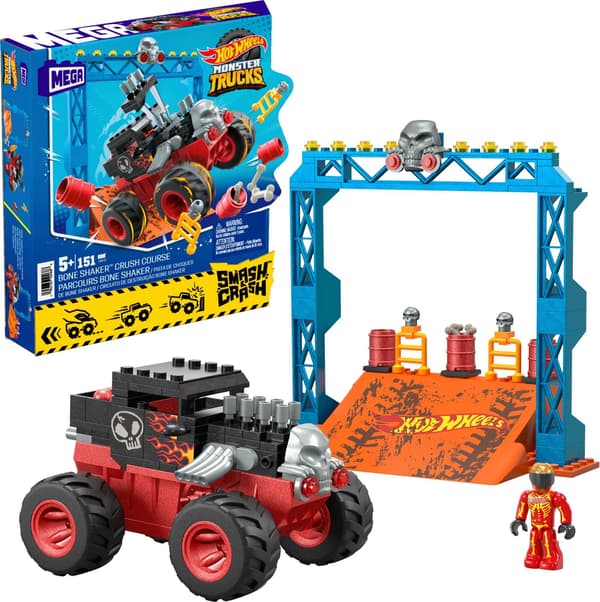 Monster Trucks Bone Shaker Crash Set (151 delar)