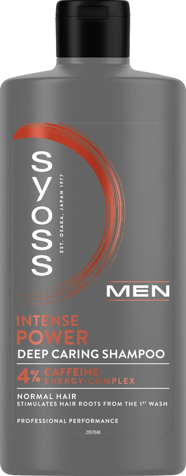 Syoss Syoss Men Power Styrkende Shampoo - Normalt Hår 440ml
