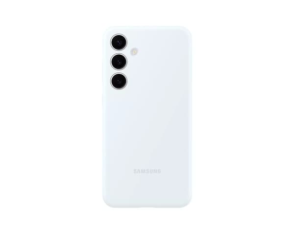 Samsung silikonecover Galaxy S24+ - hvid