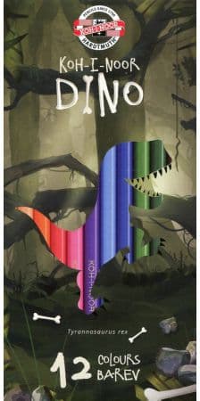 Färgpennor 3592 Dino 12 färger