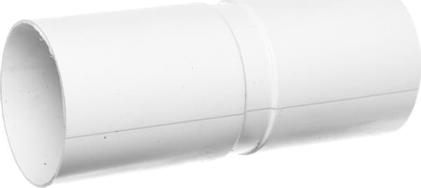 Lige stik PVC - ZPL 47 hvid 10139 /50 stk /