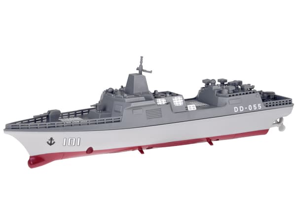 Fjernstyret slagskibsdestroyer DD-055 skala 1:890 RC0733