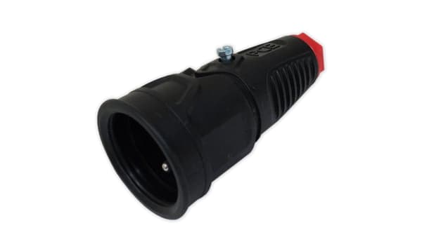 IP20 Kumipistorasia maadoituksella 16A 250V 2410-srw