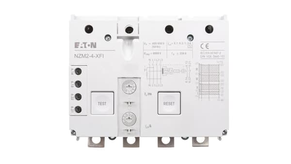 Eaton Differensblok 4P 0.03-3A t 60-450ms NZM2-4-XFI (292344)