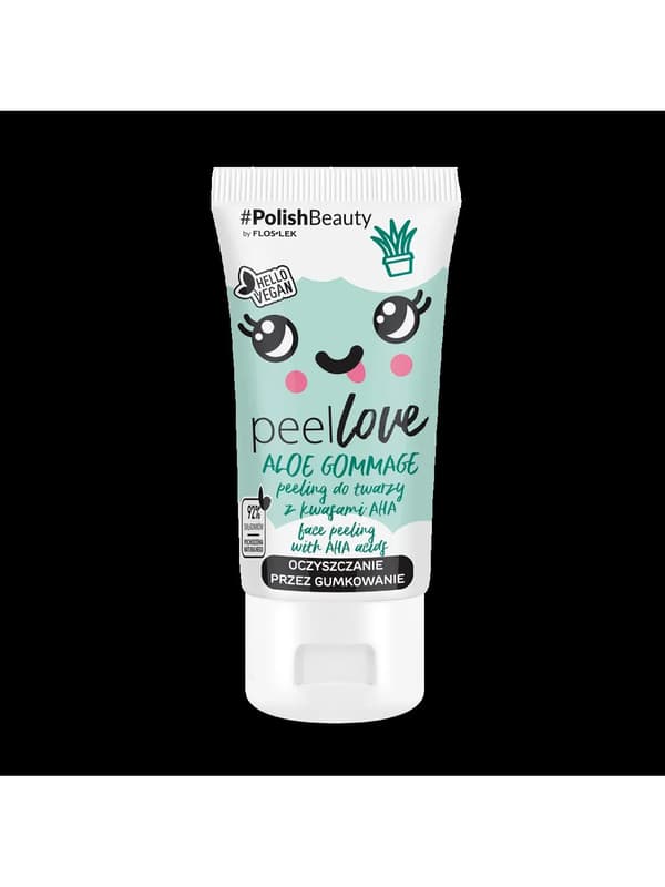 FLOSLEK Kasvokuorinta AHA Aloe Gommage 75 ml