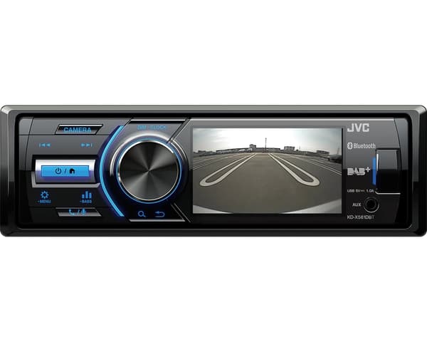 JVC KD-X561DBT ilman DAB-antennia