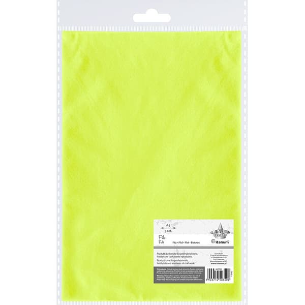 Filt A3 lime 5-pack