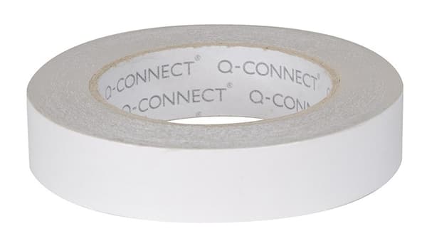 Skummonteringstejp vit dubbelsidig 18mm x 3m Q-CONNECT p12 pris för 1st