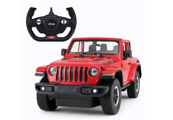 Lean Sport Auto R/C Jeep Wrangler Rubicon 1:14 Rastar RØD
