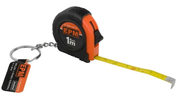 RULLEBÅNDMÅL MINI 1M NØGLERING