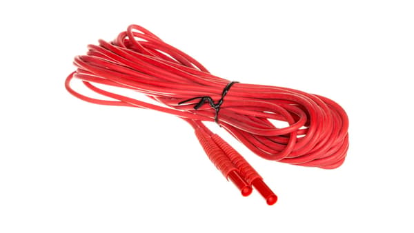Sonel Målekabel røde bananstik 10m (WAPRZ010REBB)