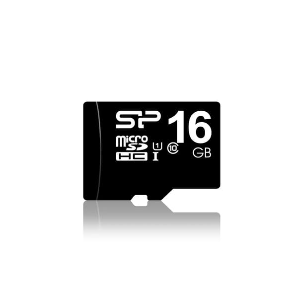 Silicon Power | 16 GB | microSDHC | Flashminne klass 10 | SD-adapter