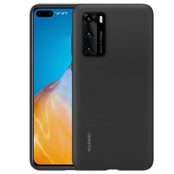 Silikonecover til Huawei P40 sort