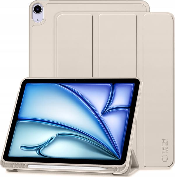 Tech-Protect SmartCase Pen Apple iPad Air 10.9 2020/2022 (4., 5. generation) / iPad Air 11 2024 (6. generation) Starlight