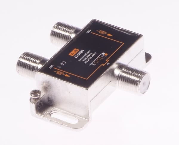 Libox Signal Splitter/Splitter 2 VEJS Strømpas (LB0037)