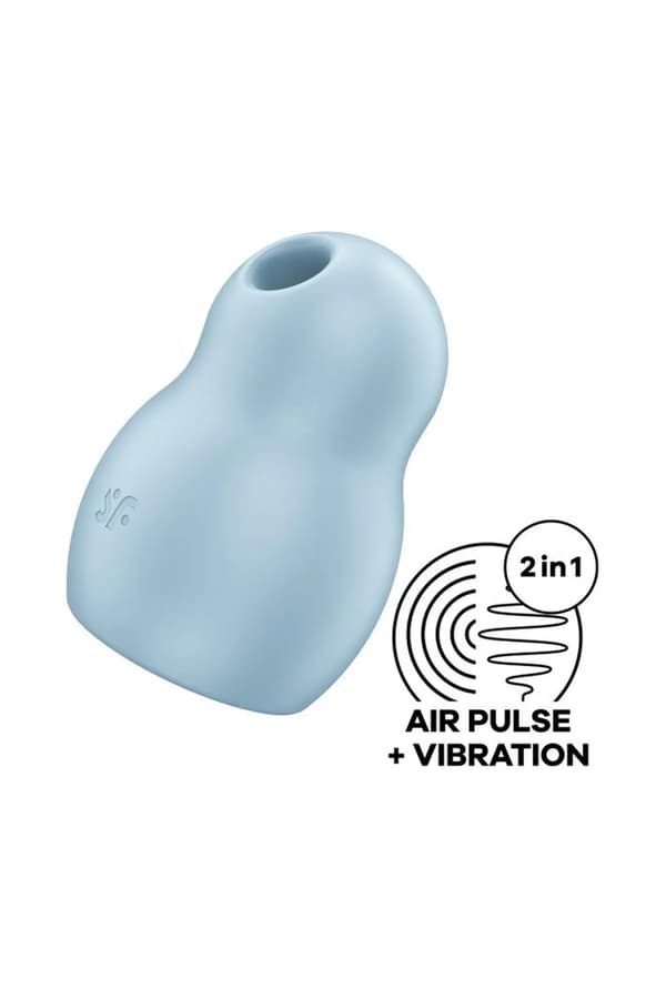 Satisfyer Pro To Go 1 blå luftstimulator