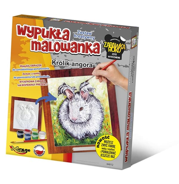 Kupera maalaus Furry - Angorakani