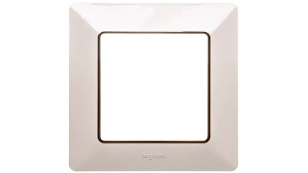 Legrand Valena Life enkelram gräddvit/guld (754061)