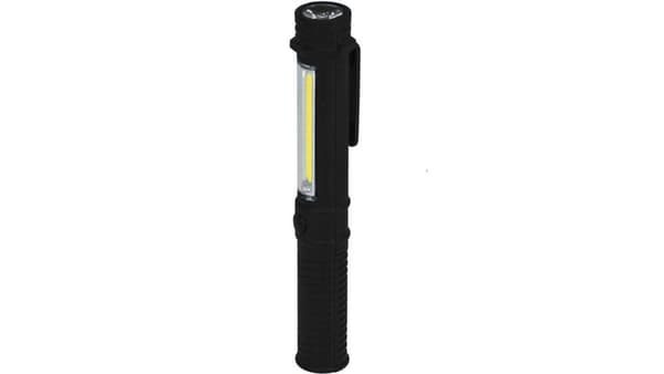 1,5 W COB LED+1 W KYNÄVALAISIN PARISTOILLA
