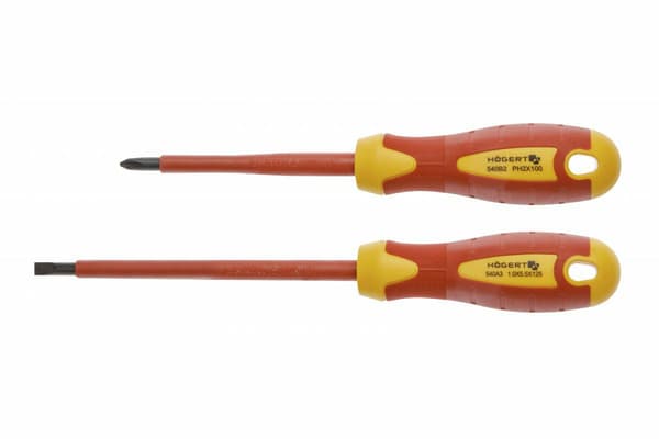 Kretaki - set om 2 st, isolerade 1000V, S2 stål