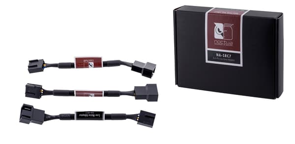 Noctua 4-pin - 4-pin, 0.11m, Svart (NA-SRC7)