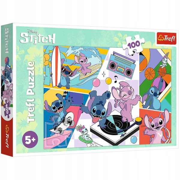 Palapeli 100 Lilo&Stitchin muistoja TREFL