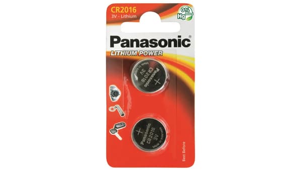 Panasonic Cell Power CR2016 batteri -