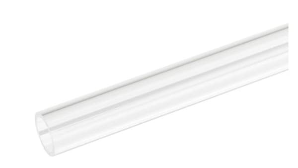 Bitspower Tube Crystal Link 12/10mm, Længde 1000mm - Transparent