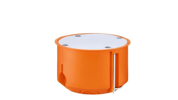 Simet Forsænket gipsboks, med skruer, orange P 70f