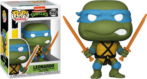 POP-figuuri Teini-ikäiset mutanttininjakilpikonnat Leonardo