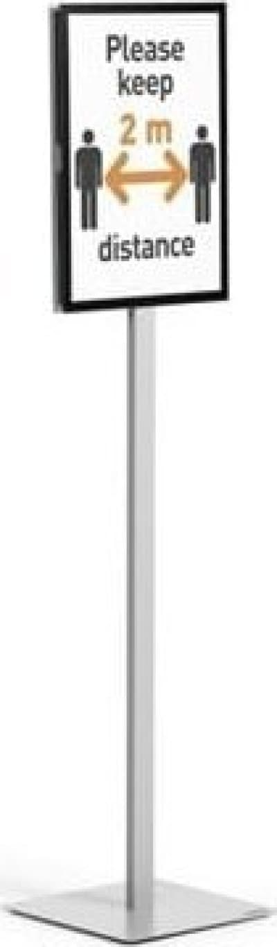 Durable Gulvstativ A3 DURABLE INFO STAND BASIC ANTHRACITE 1 stk