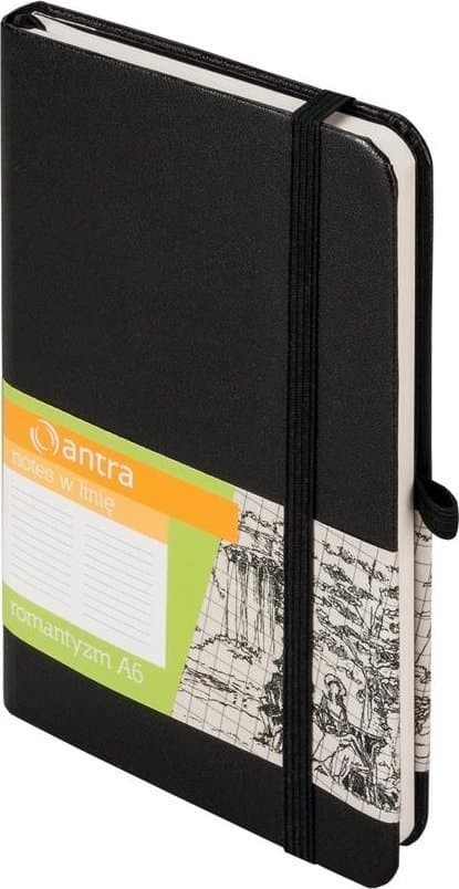Notesbog A6 Line Formalism Sort ANTRA