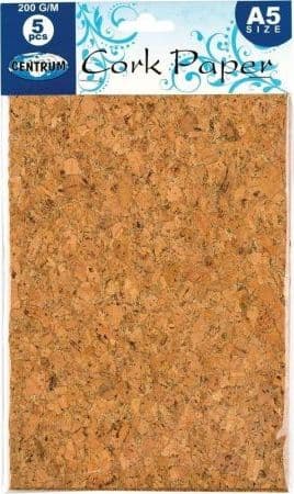 Korkpapper A5 5st 80313