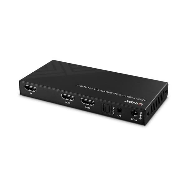 Lindy - video/audio splitter - 2 porte