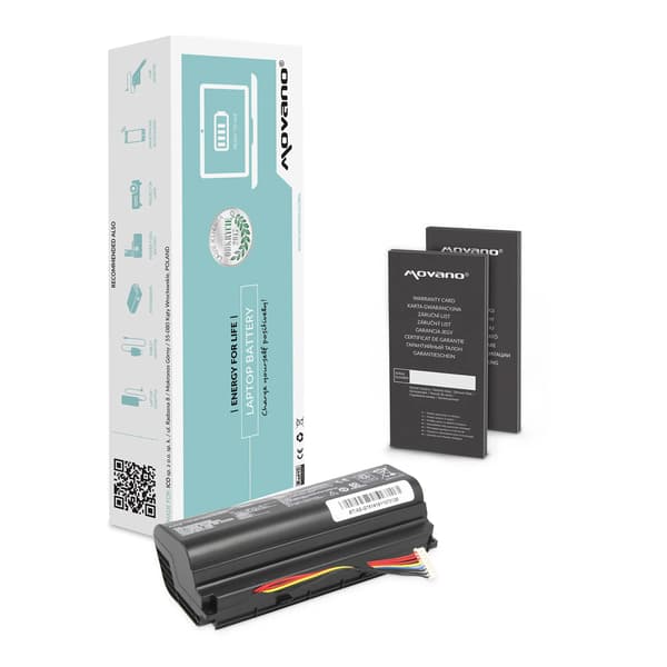 Movano batteri til Asus G751 notebook, GFX71 (15.0V) (4400 mAh)