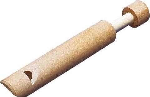 Puinen pilli glissando-modulaatiolla