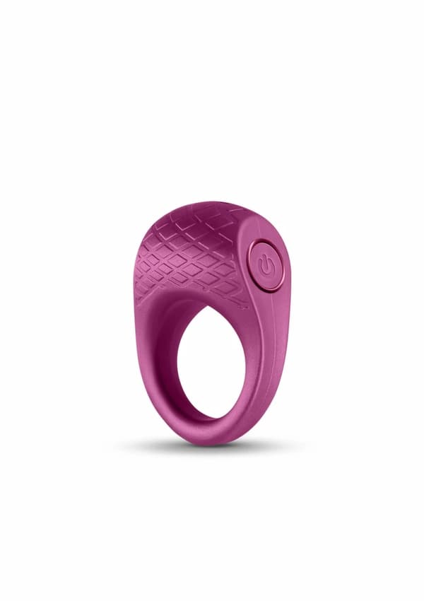 NSNovelties_Seduction Levi Metallic Burgundy Erektionsring