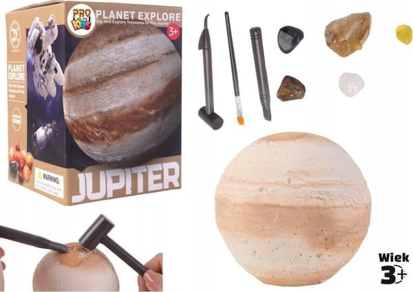 Udgravning af mineraler planet Jupiter