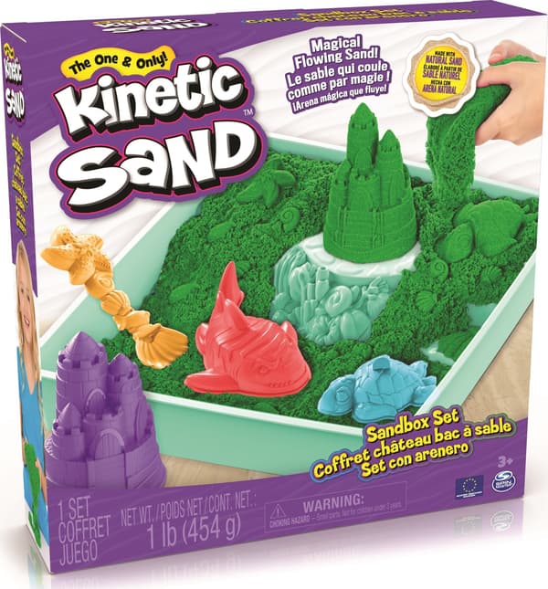 Kinetic Sand KNS ACK Sandbox Set V2 Green FR GML