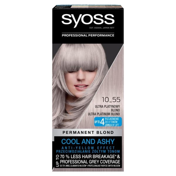 Schwarzkopf Paint Classic nro 10-55 erittäin platinanvaalea