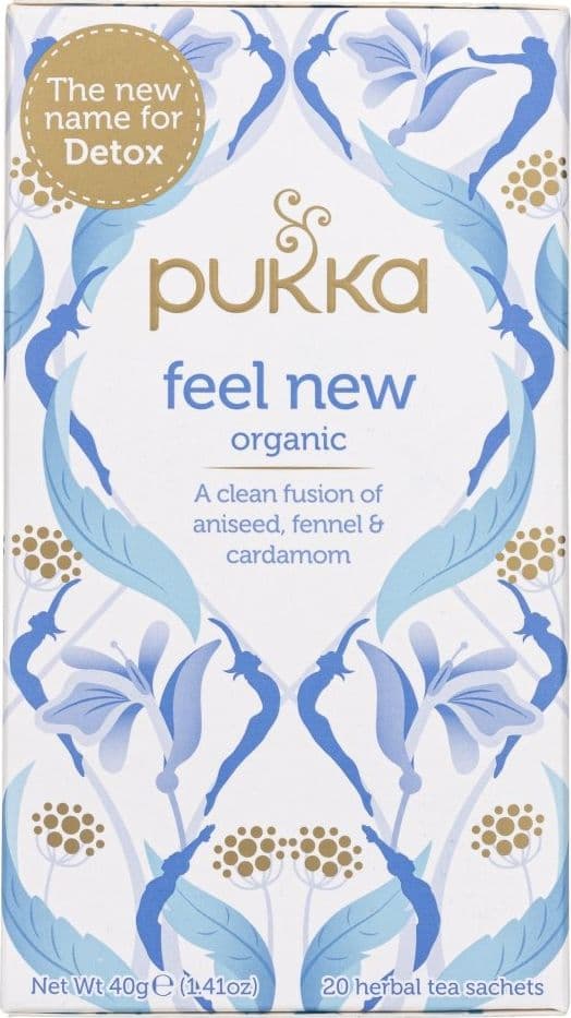 Pukka Herbs Pukka Tea Feel New Detoxifying - 20 pussia