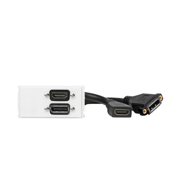 Vivolink Uttagspanel Displayport+HDMI .
