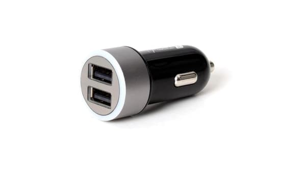 Techly-akkulaturi 2x USB-A 4.8 A (IUSB2-CAR-ADP482)