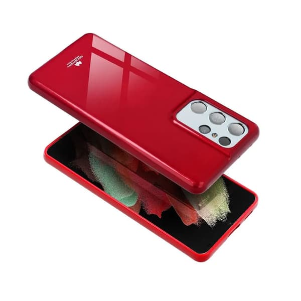 Jelly Mercury etui til iPhone 14 rød